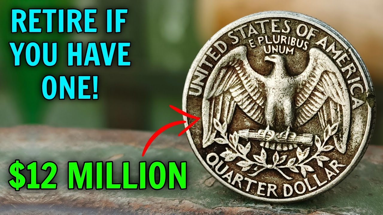 Most Rarest Washington Quarter Dollar Could Make You Millionaire! Valuable Old Coins To Look For