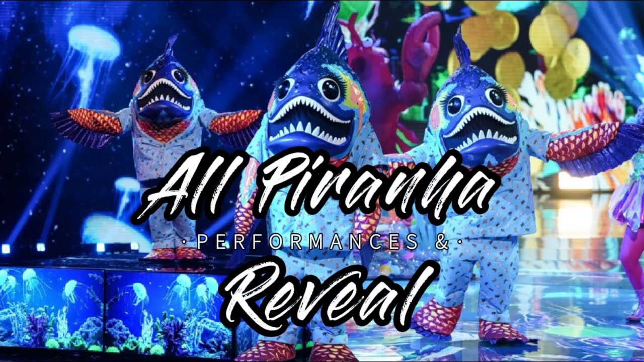 All Piranha Performances and Reveal | The Masked Singer UK Series 5 | Winner