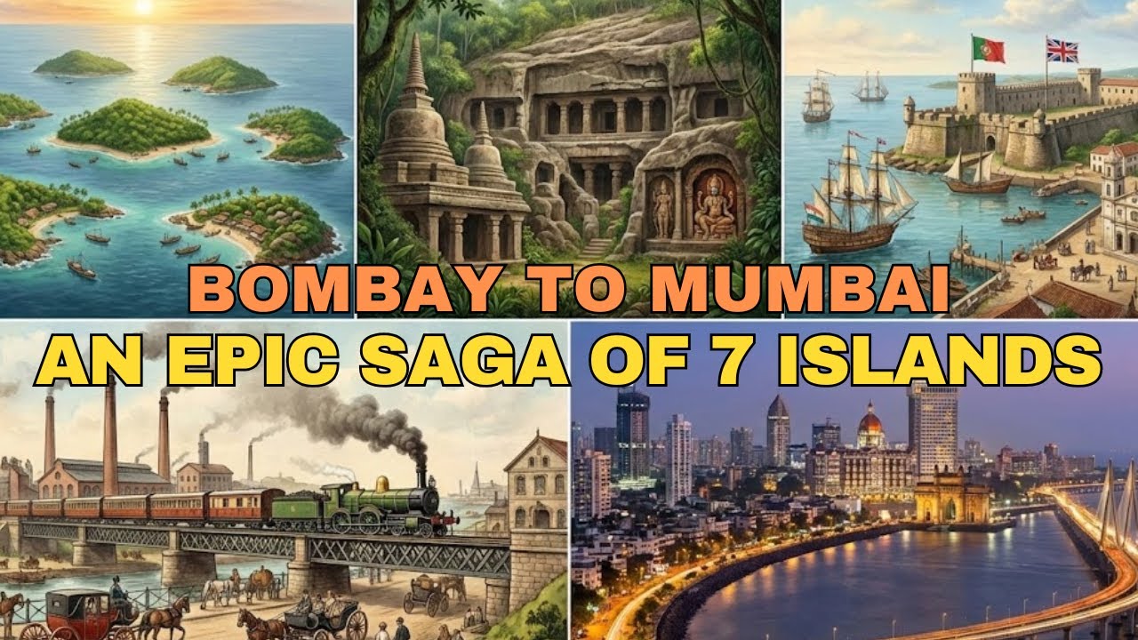 Mumbai’s Hidden Truth: How 7 Islands Became India’s Dream City #mumbaihistory #bombay #citystories
