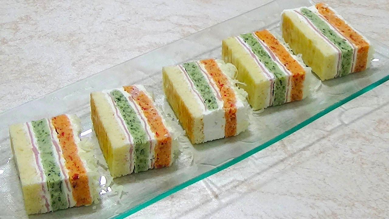 Šarena slana torta