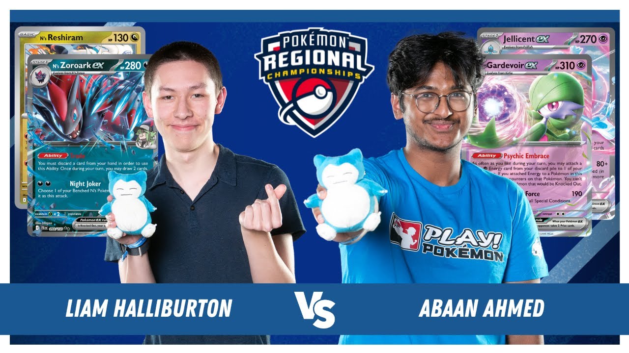 Liam Halliburton Vs Abaan Ahmed - Pokémon TCG Masters Finals| Pittsburgh Regional Championships 2026