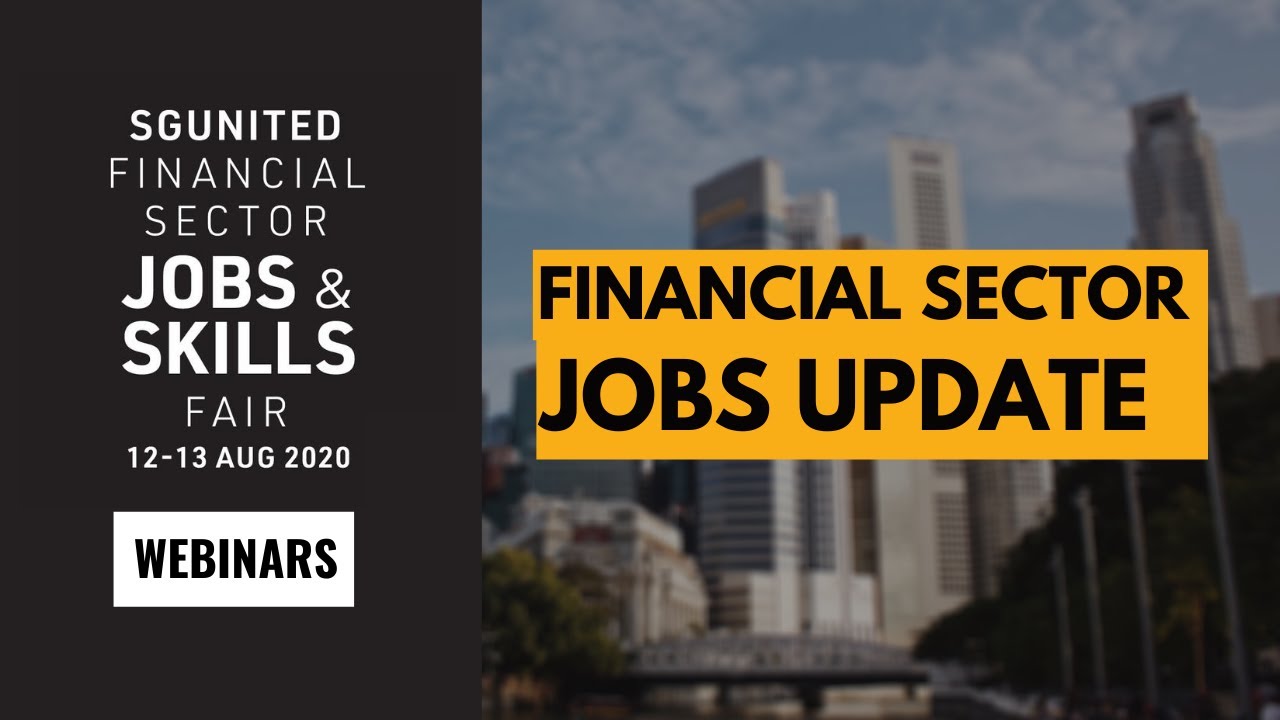 SGUnited Financial Sector Jobs and Skills Fair - Keynote Opening, 13 August 2020