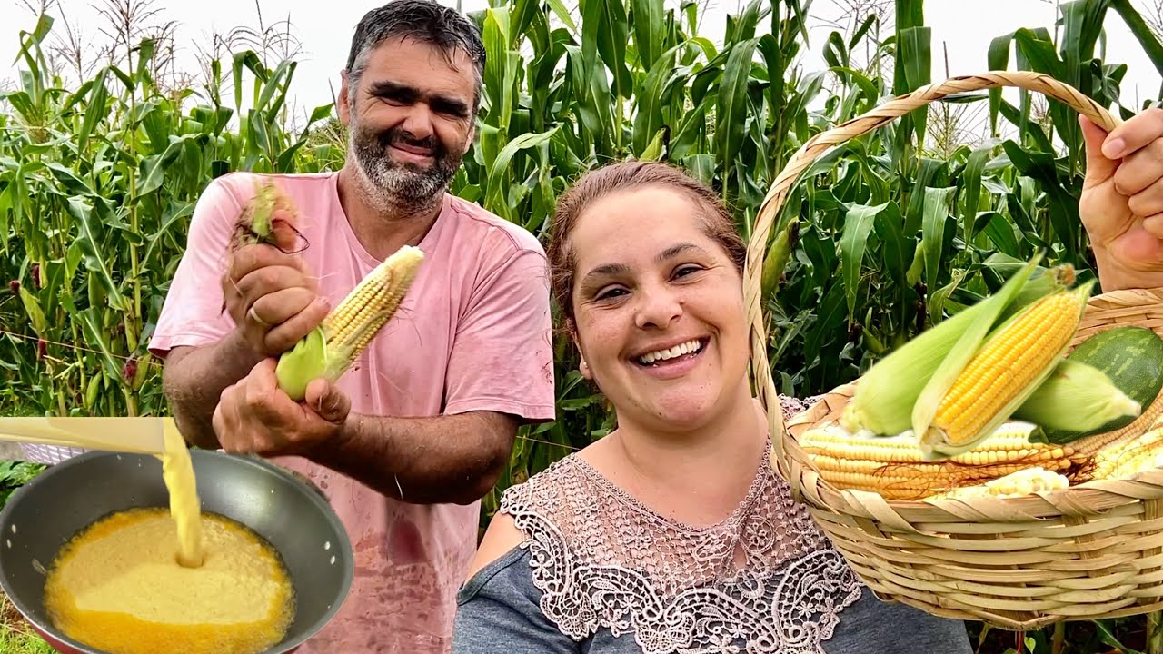 É Tempo de FARTURA aqui na ROÇA🌽 Café da Manhã Reforçado 