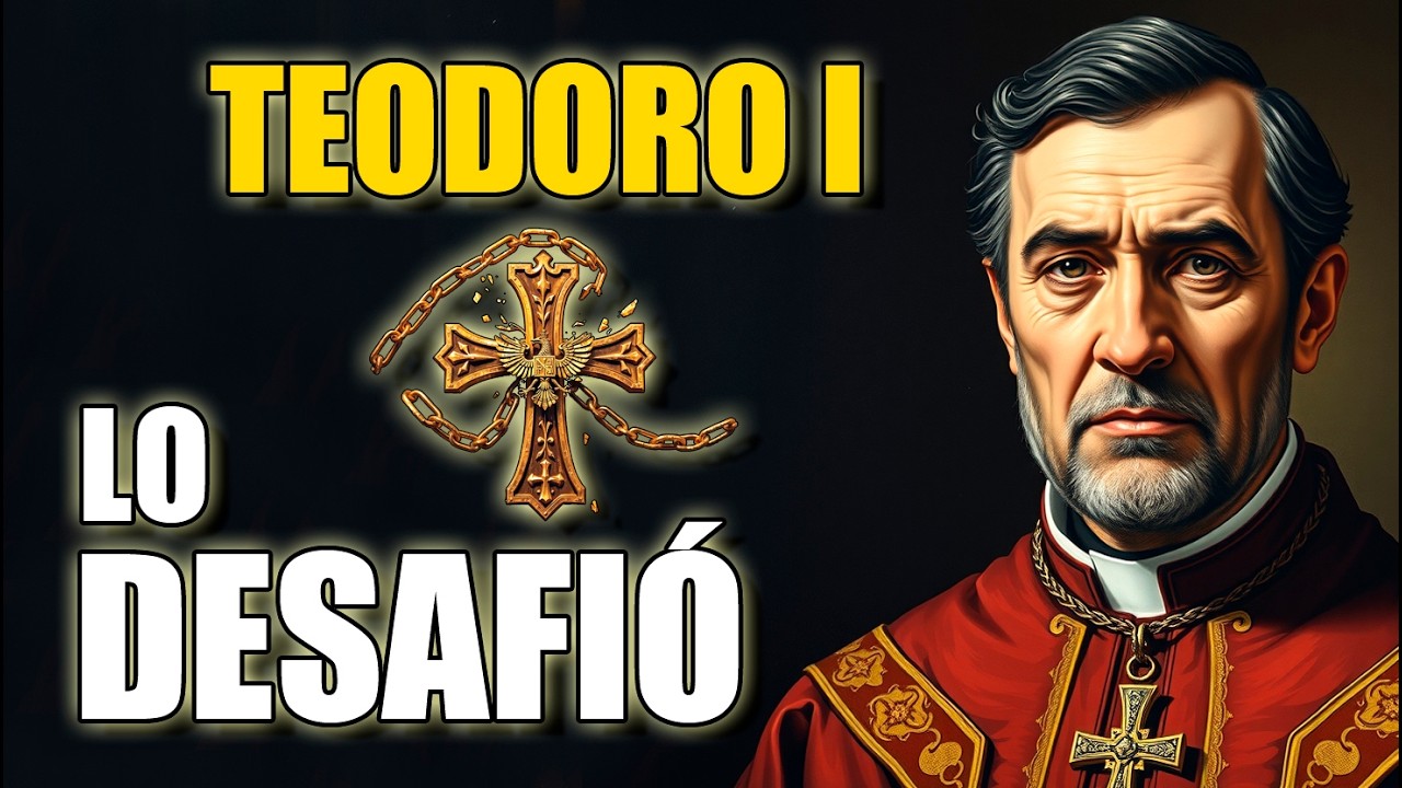 El Papa olvidado que desafió al imperio en la peste: Teodoro I✝️