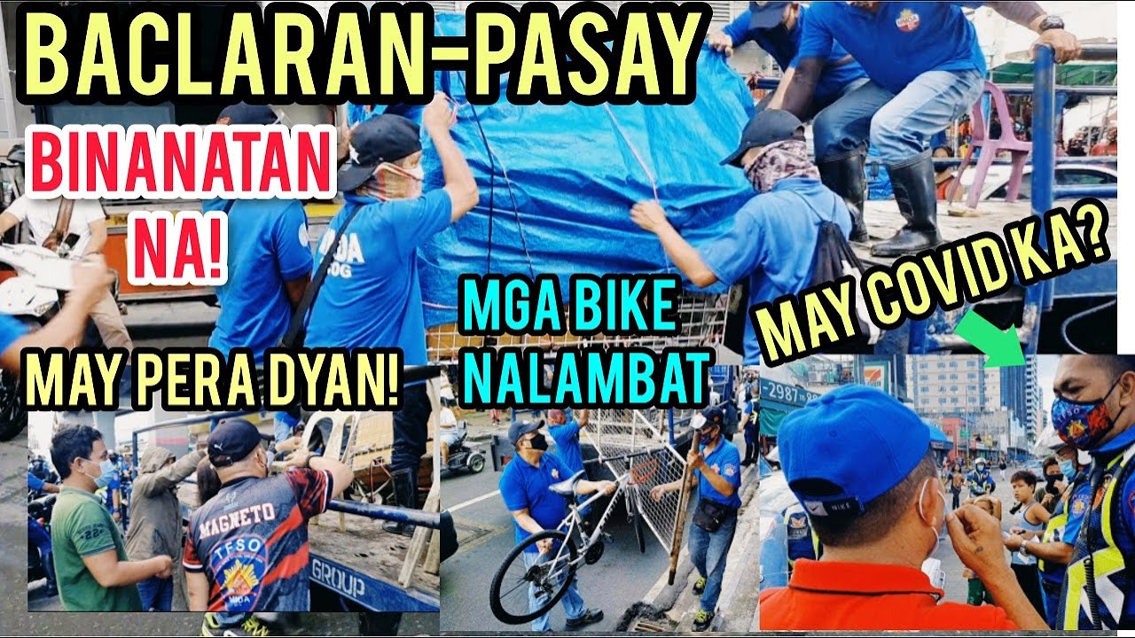 ACTION SCENE! ROAD CLEARING-BACLARAN & PASAY CITY! TFSO (MMDA) ROAD CLEARING OPERATION. NOV 17, 2020