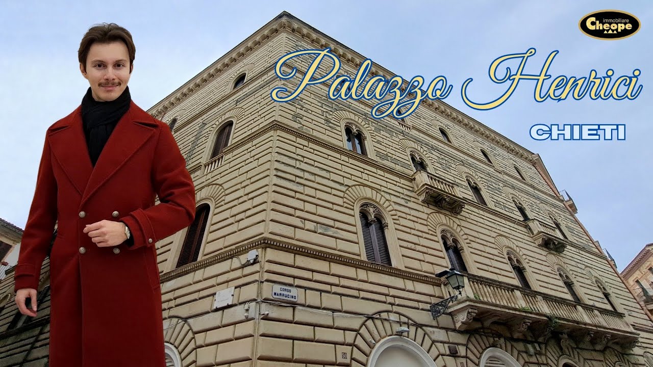 HISTORICAL PALAZZO HENRICI FOR SALE IN CHIETI, ITALY | PALAZZO HENRICI IN VENDITA A CHIETI, ABRUZZO