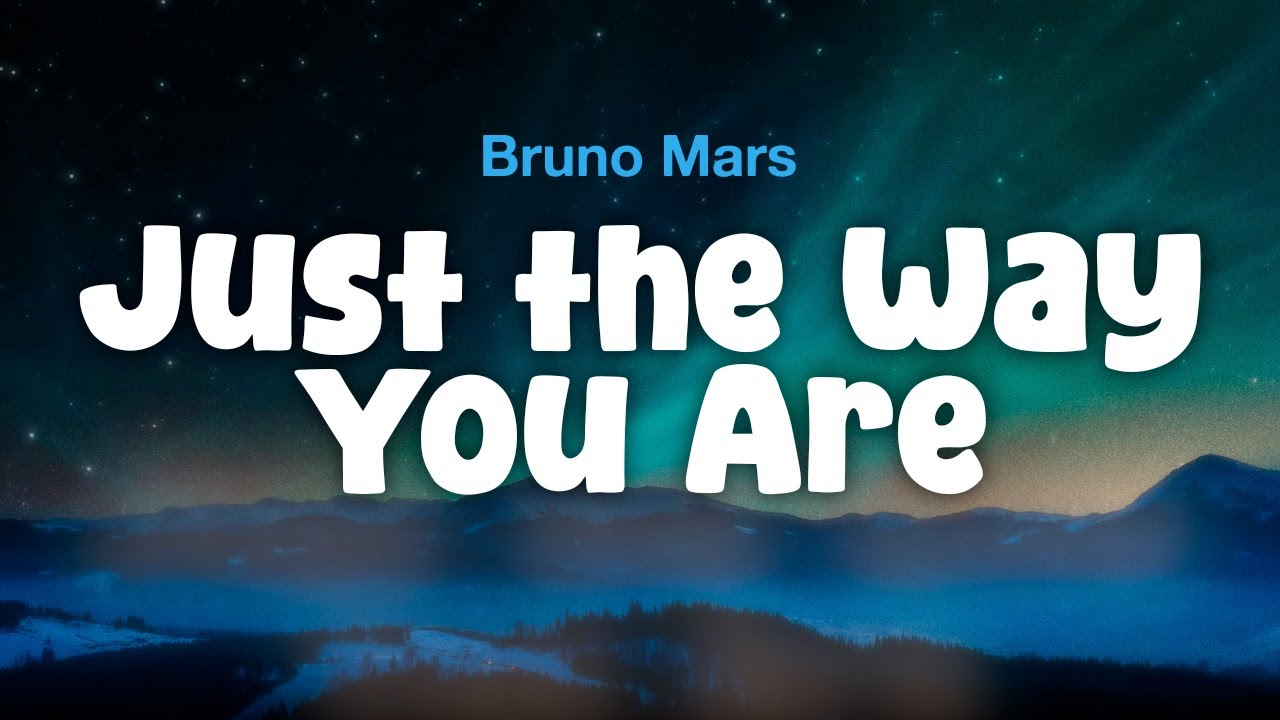 Bruno Mars - Just the Way You Are (Lyric Video)