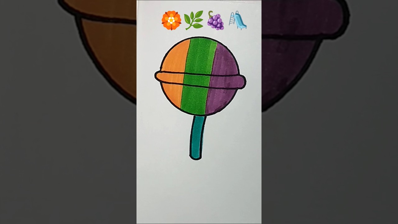 how to draw🏵️🌿🍇🛝#shortsdrawing#satisfying#painting#artdrawing