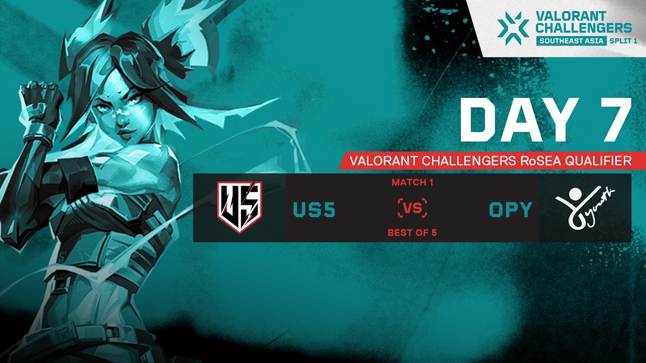 VALORANT Challengers SEA 2026 Split 1 - RoSEA Regional Tournament Day 7