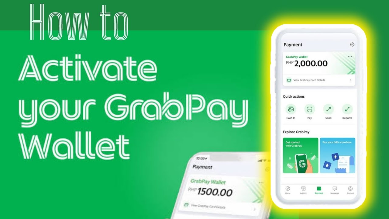 How to Activate GrabPay Wallet || Grab Pay Account Activation