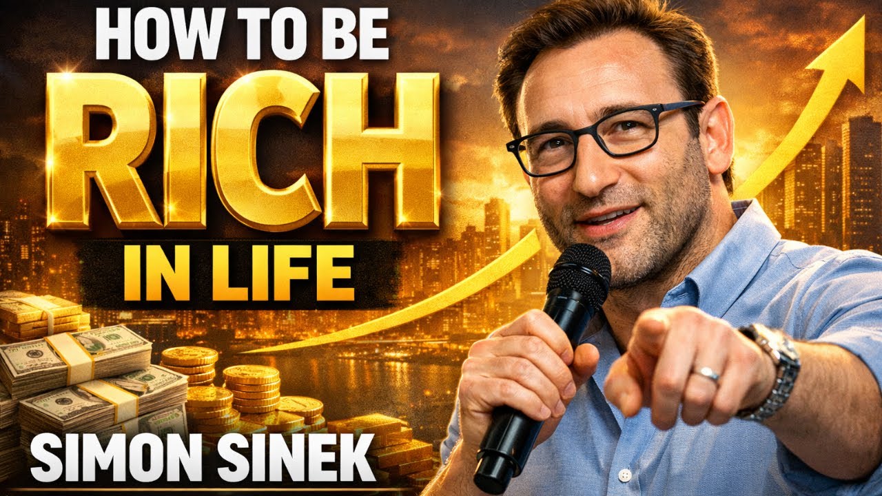 How To Be Rich In Life  Simon Sinek Motivational