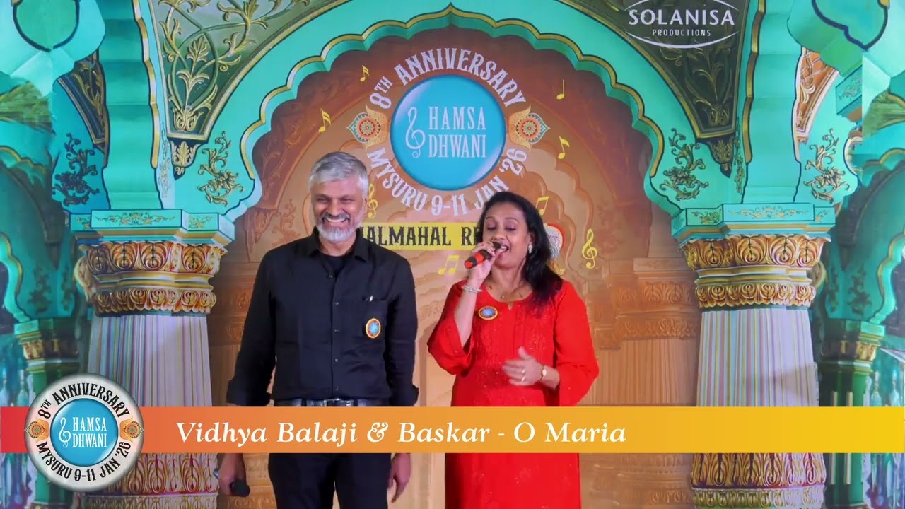 Vidhya Balaji & Baskar - O Maria