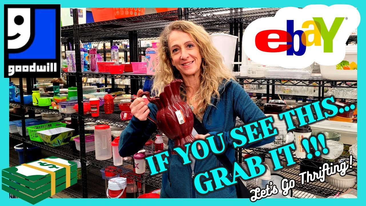 I got a BIG SURPRISE at GOODWILL! / THRIFT WITH ME / Thrifting Vegas HOUSE / Shopping and HAUL