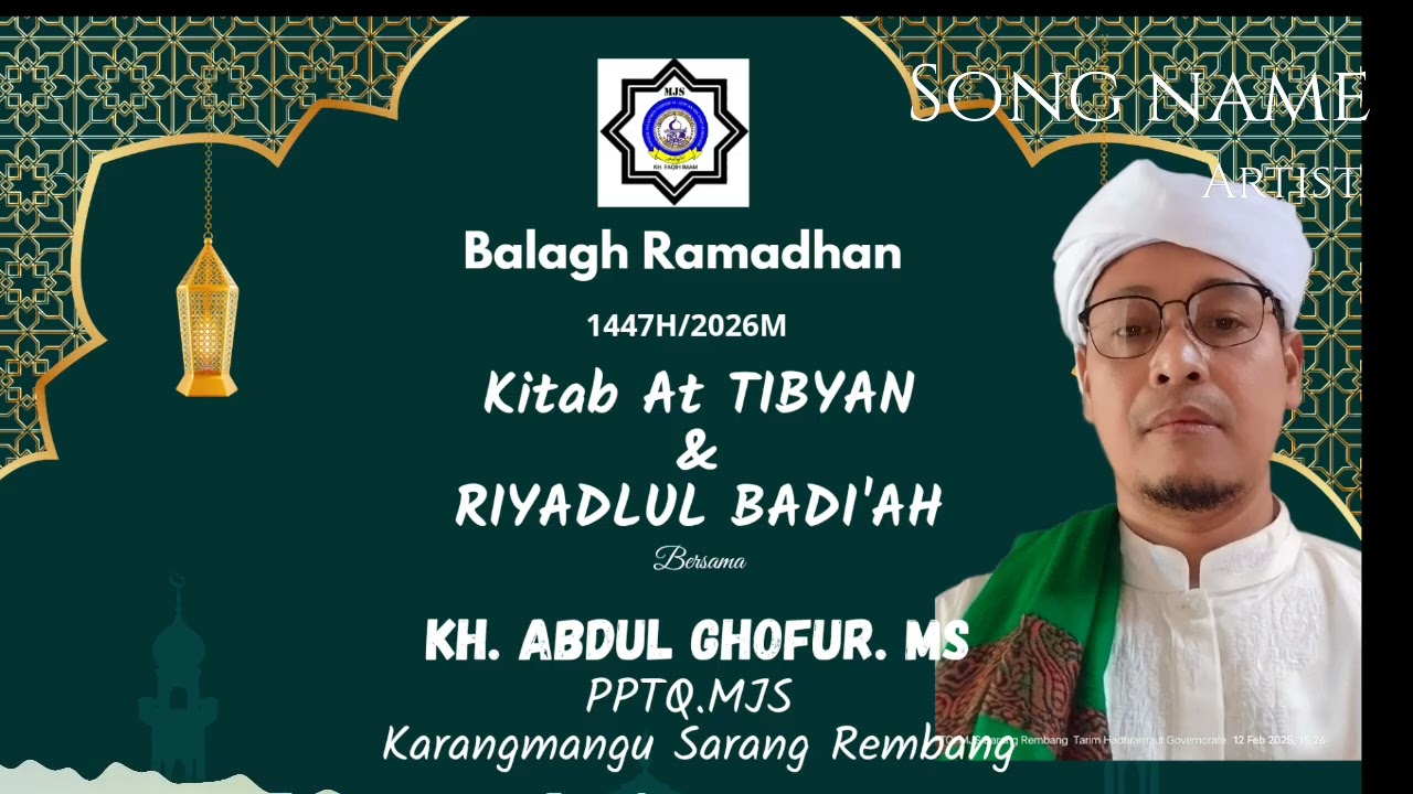 Hari ke 7 Ngaji At Tibyan dan Riyadlul Badi'ah