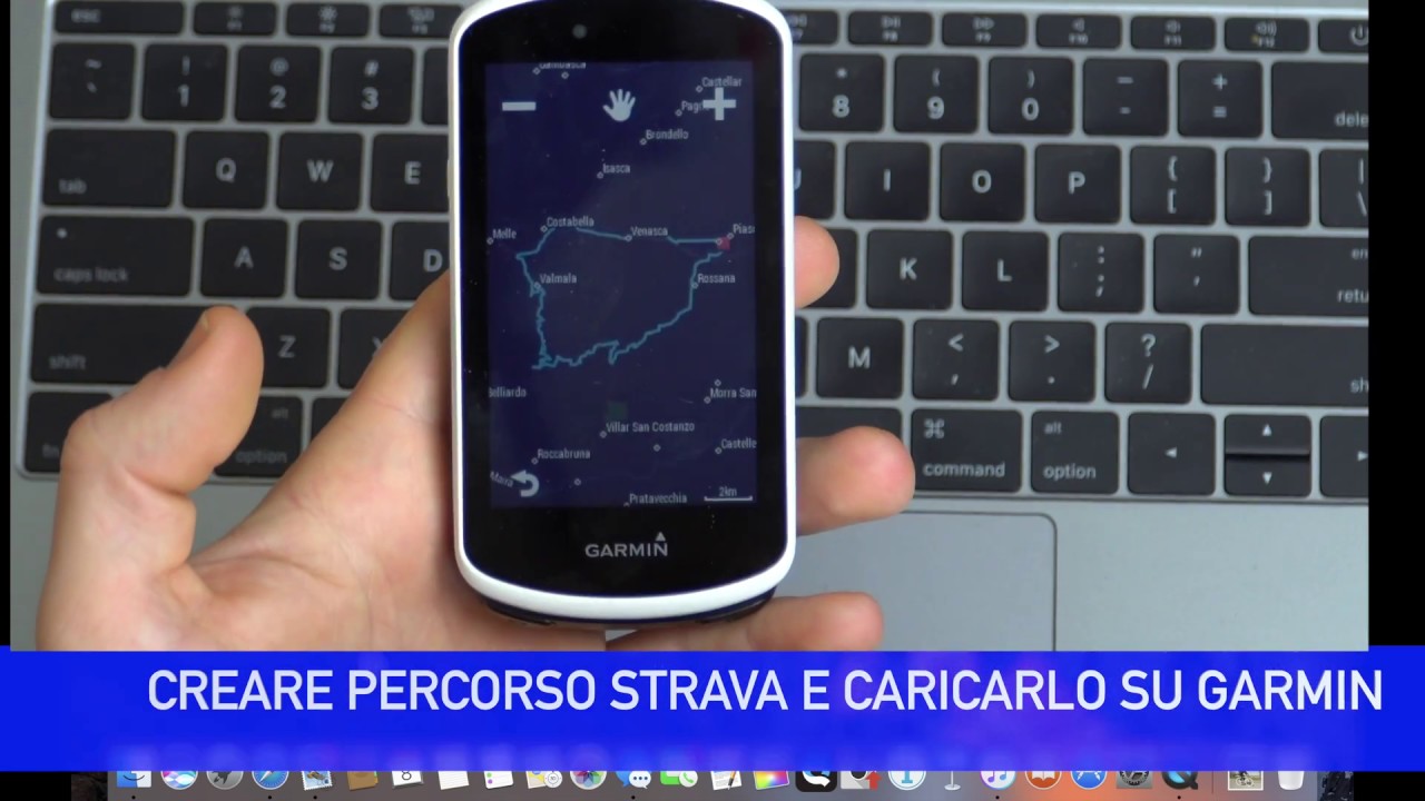 Come creare un percorso su Strava e caricarlo su Garmin