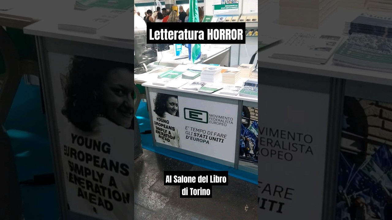 Letteratura HORROR al Salone del Libro di Torino...
