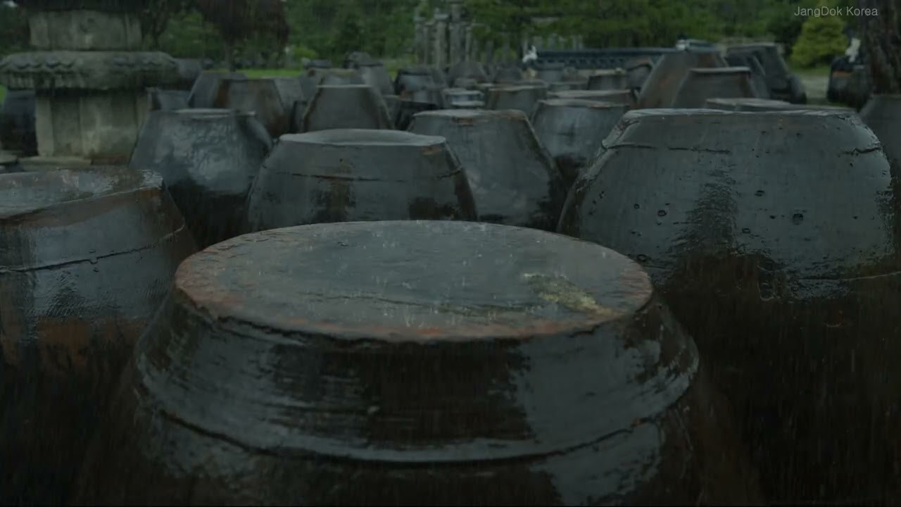 The Jars Stand Filled with Rain Sounds – Rainfall that Guides You into Deep Sleep