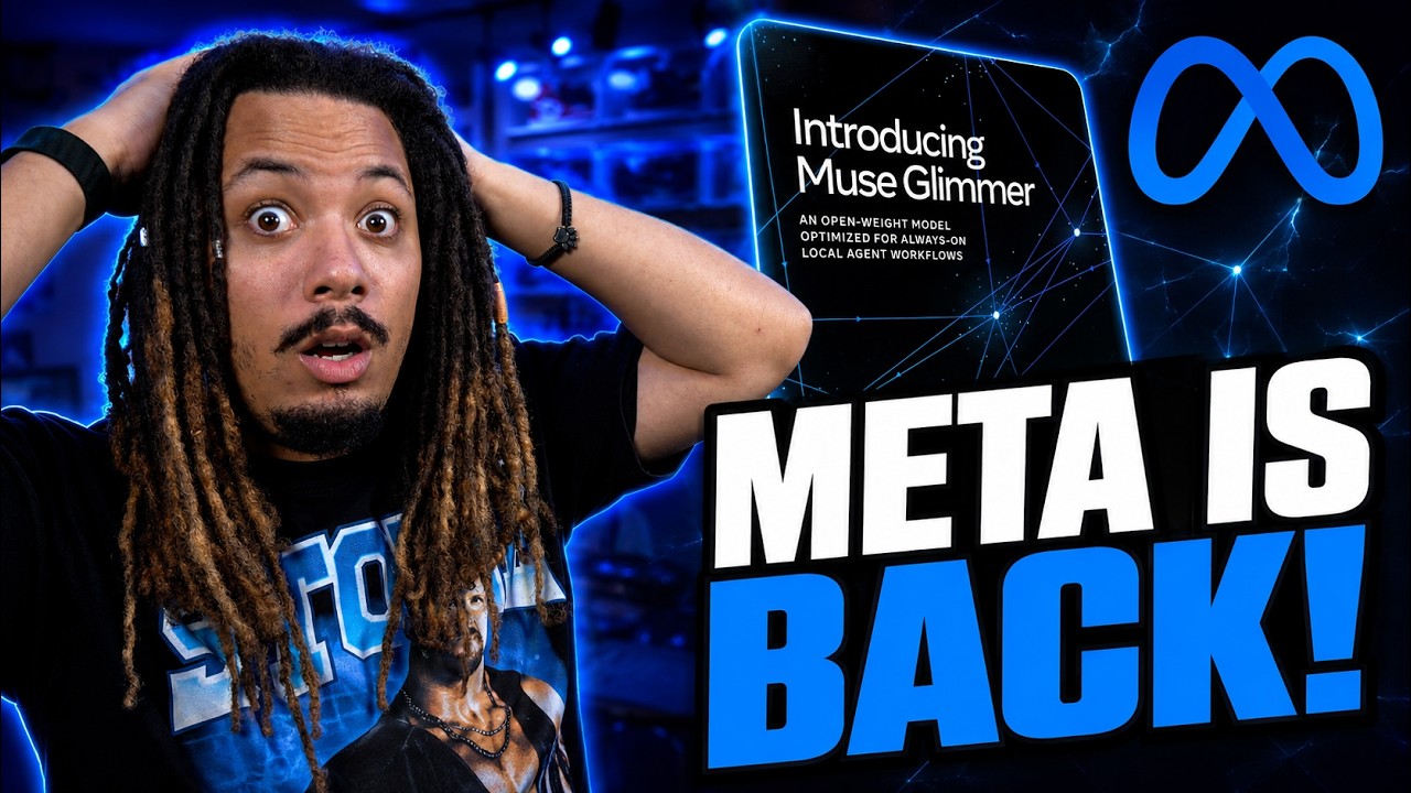 Meta Is BACK! Muse Glimmer 30B Runs Locally on ONE GPU