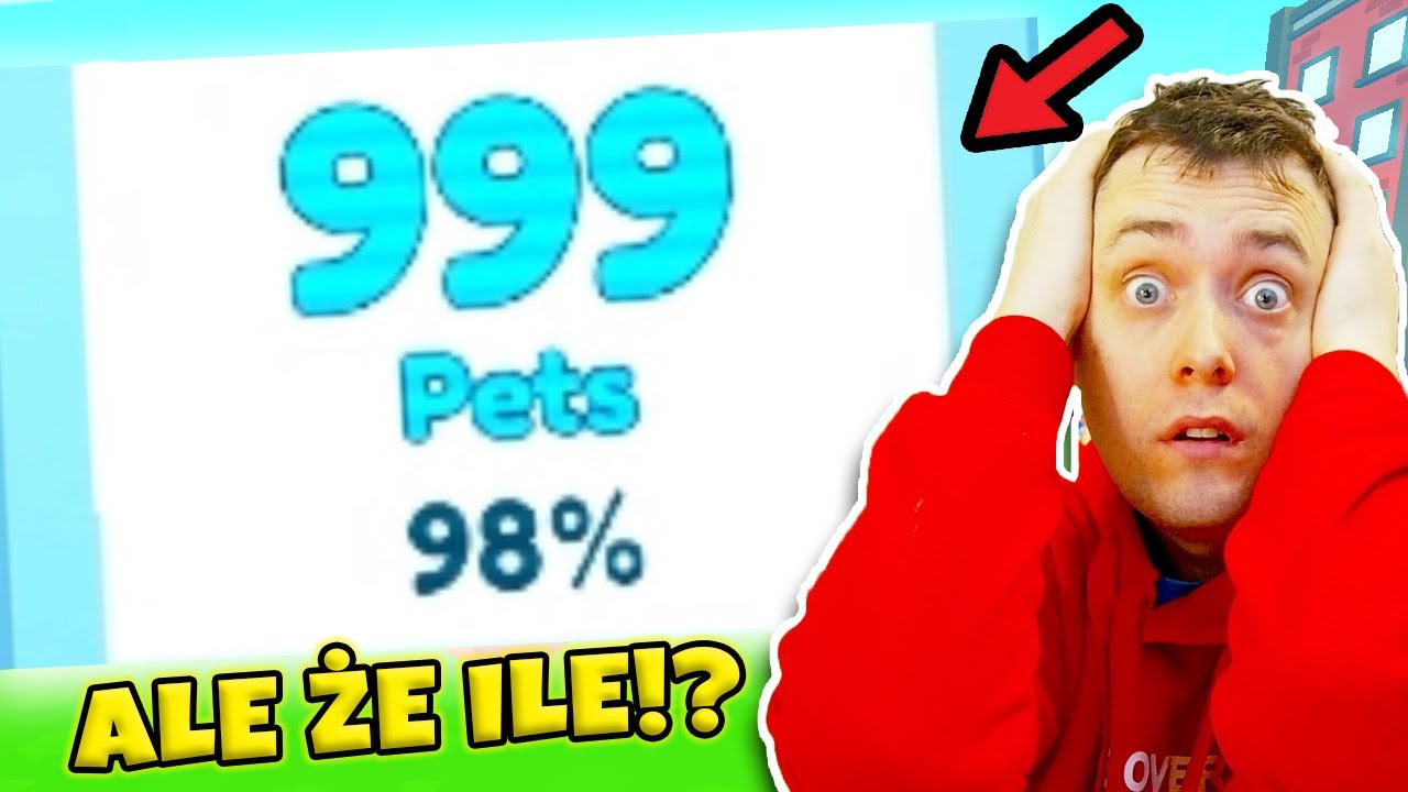 😲 Ten YOUTUBER ma 1000 PET&Oacute;W w SWOJEJ KOLEKCJI! Jak to ZROBIŁ w PET SIMULATOR X