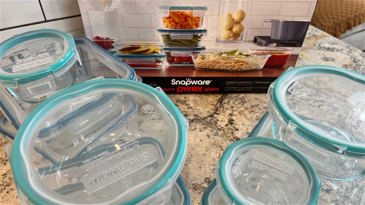 Snapware 18-piece Pyrex Glass Food Storage Set