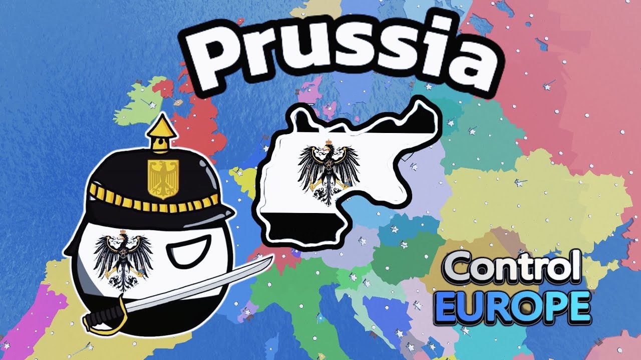 I Conquered The World As Prussia In Roblox Control Europe! 