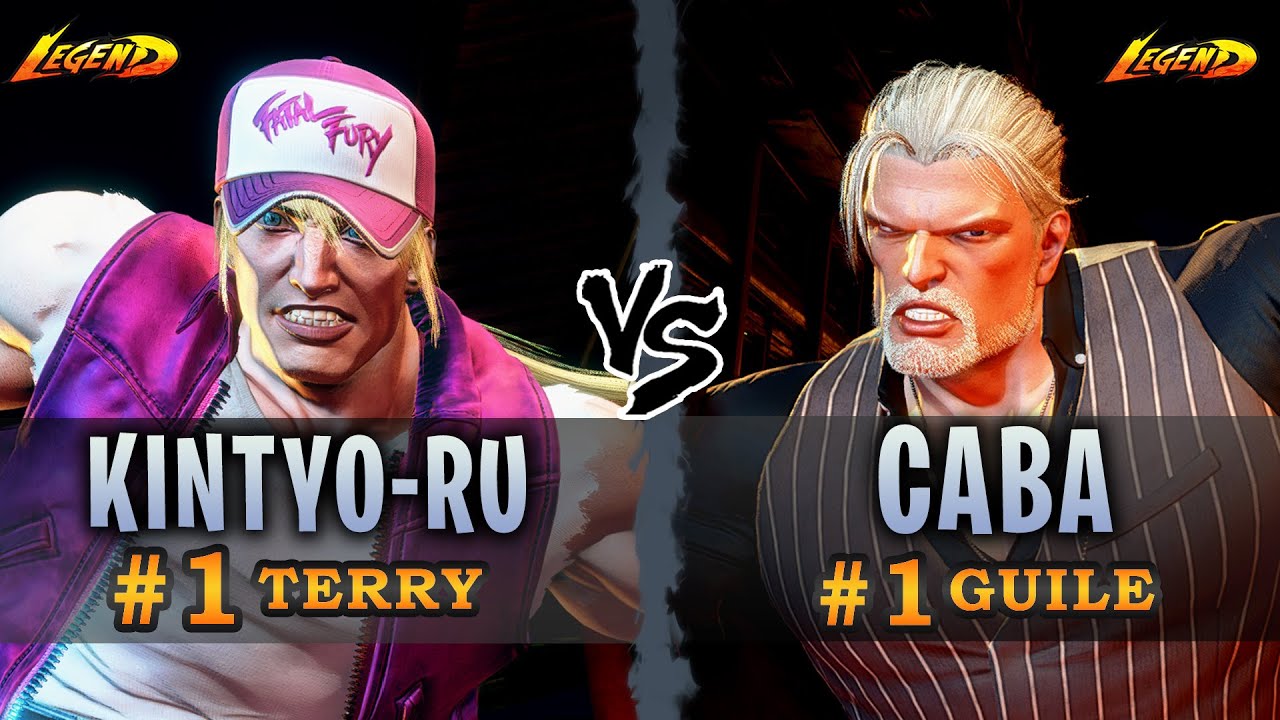 SF6 ▰ Ranked #1 Terry ( Kintyo-ru ) Vs. Ranked #1 Guile ( Caba )『 Street Fighter 6 』