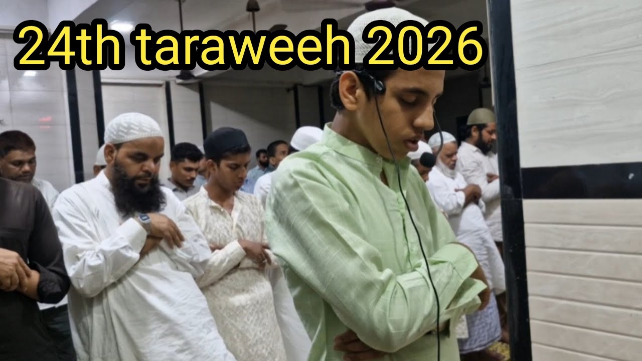 24th taraweeh 2026