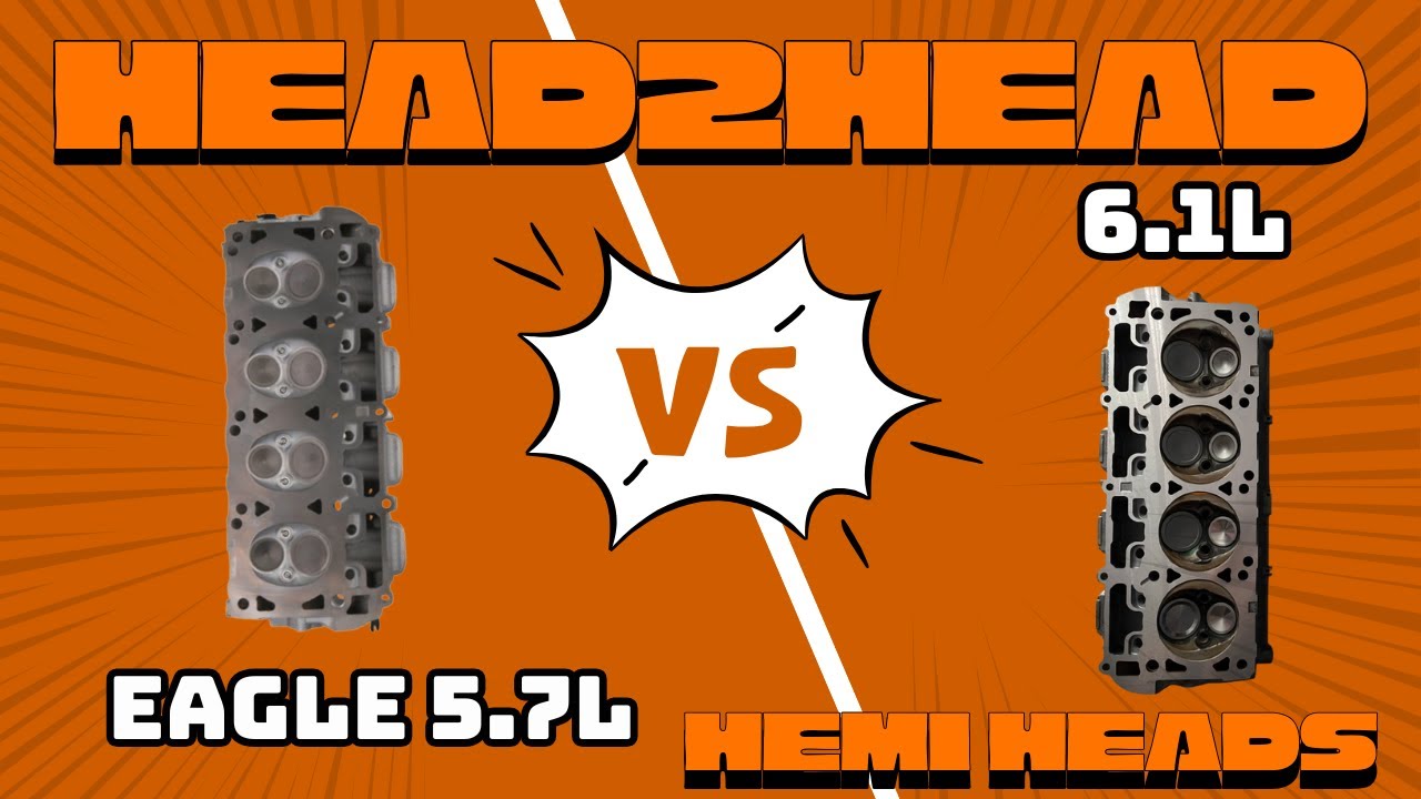 Head2Head: 6.1L vs. 09+ 5.7L HEMI cylinder heads