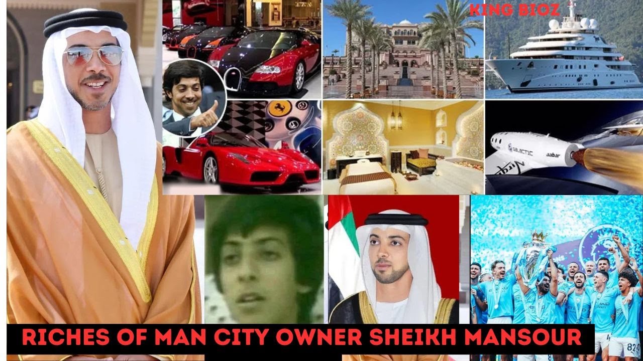 Riches of Man City owner Sheikh Mansour| childhood, net worth.| A 7-star hotel furnished with gold |