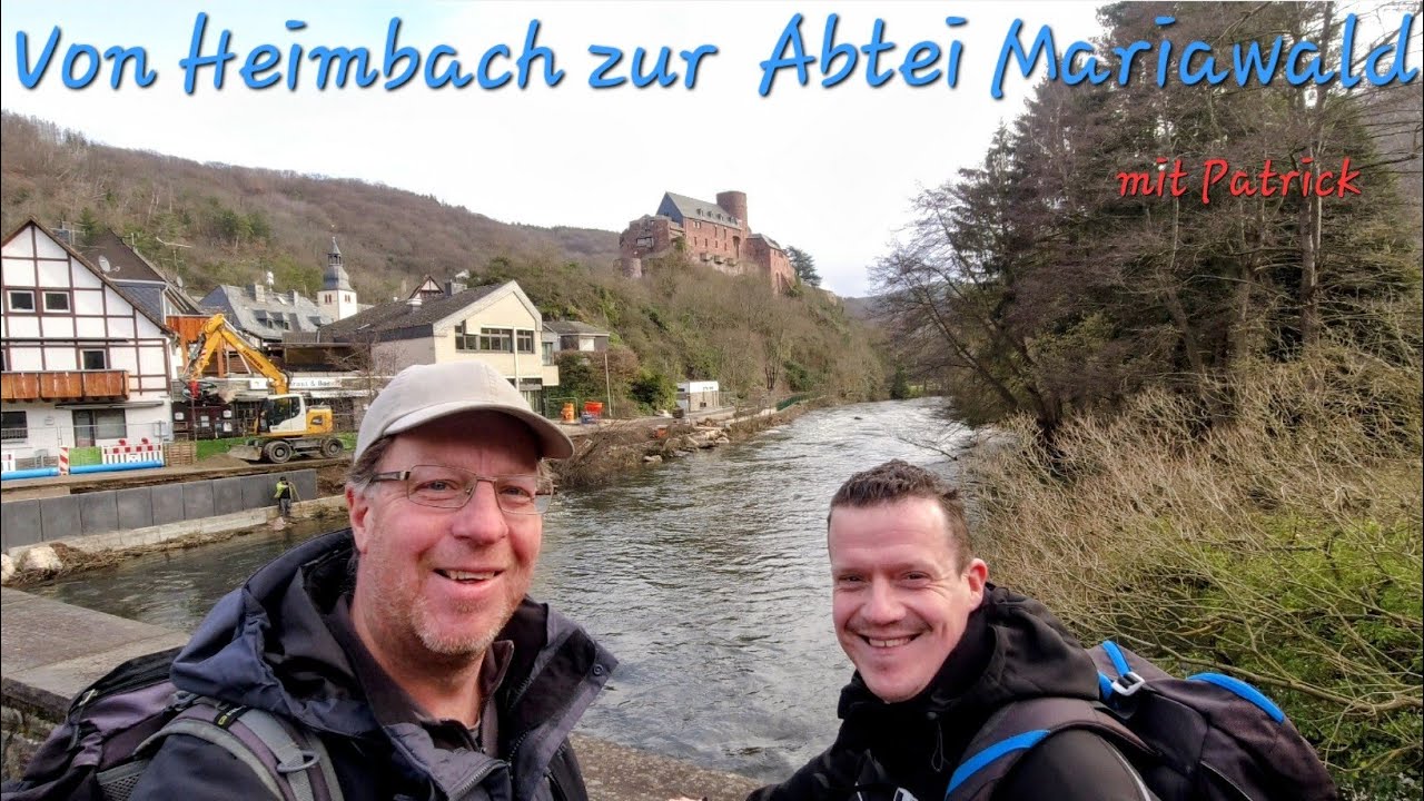 Von Heimbach zur Abtei Mariawald mit Mini Lost Place feat.  @123Chanunterwegs