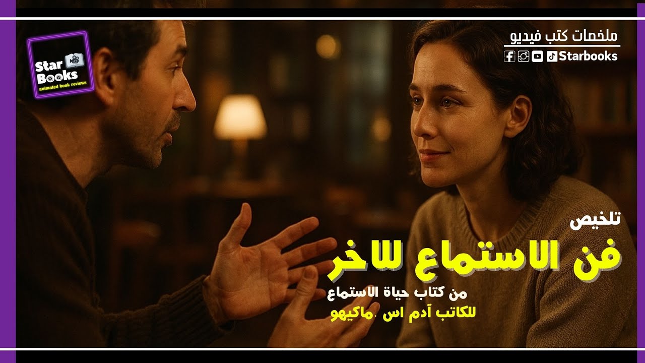 فن الاستماع للاخر من كتاب حياة الاستماع للكاتب آدم اس .ماكيهو