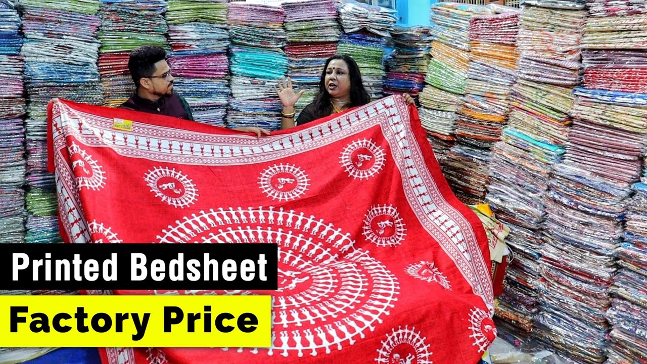 Biggest Bedsheet Wholesaler with Factory Price | Bedsheet Wholesale Market | RAJDEEP GARMENTS