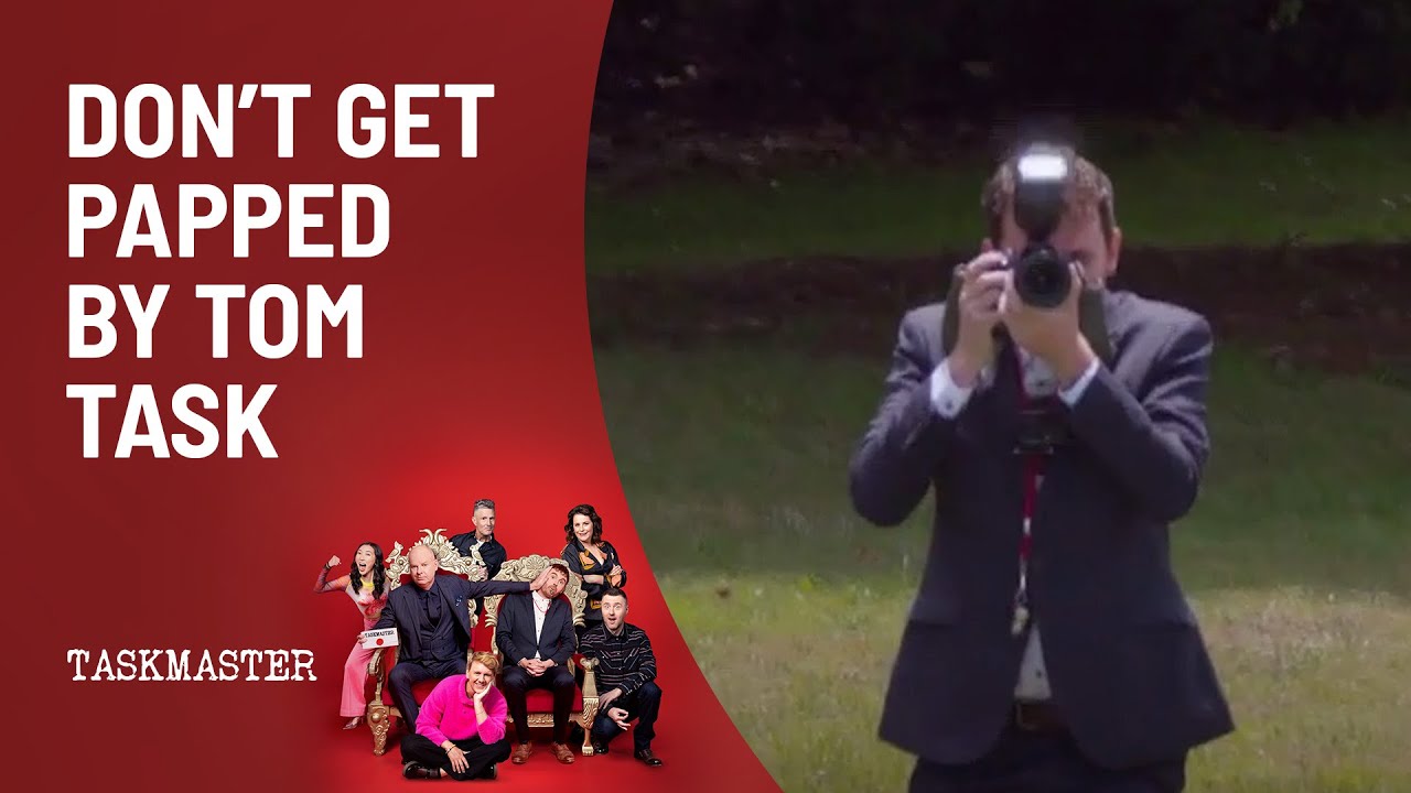 Don't Get Papped By Tom Task | Taskmaster Australia | Channel 10