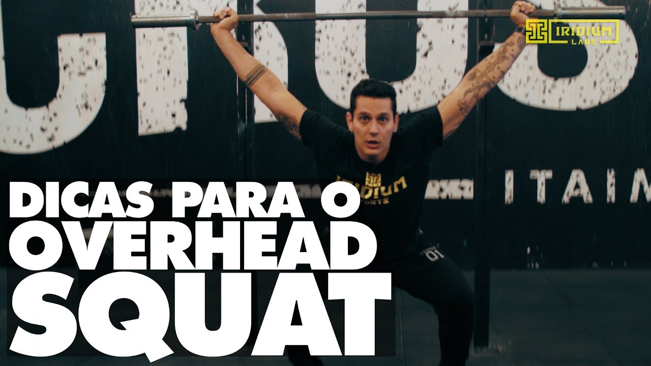 Tutorial do Hamoy: 3 progressões para uma boa execução do Overhead Squat