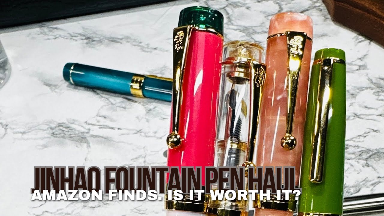 Jinhao Fountain Pen Haul|Amazon Finds|Stationery 