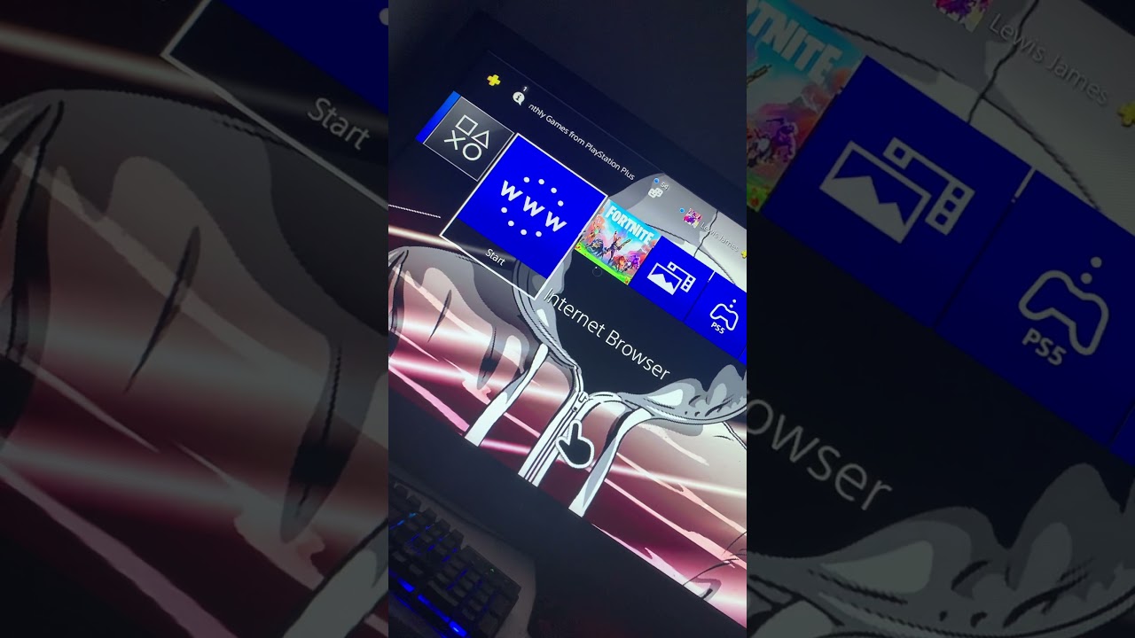 How to make a custom PS4 background (2021)