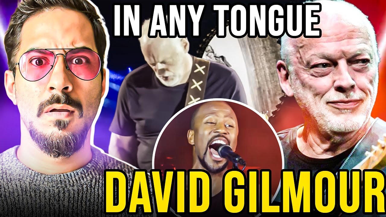 DUTCH Guy REACTS To: David Gilmour - In Any Tongue (Live At Pompeii)