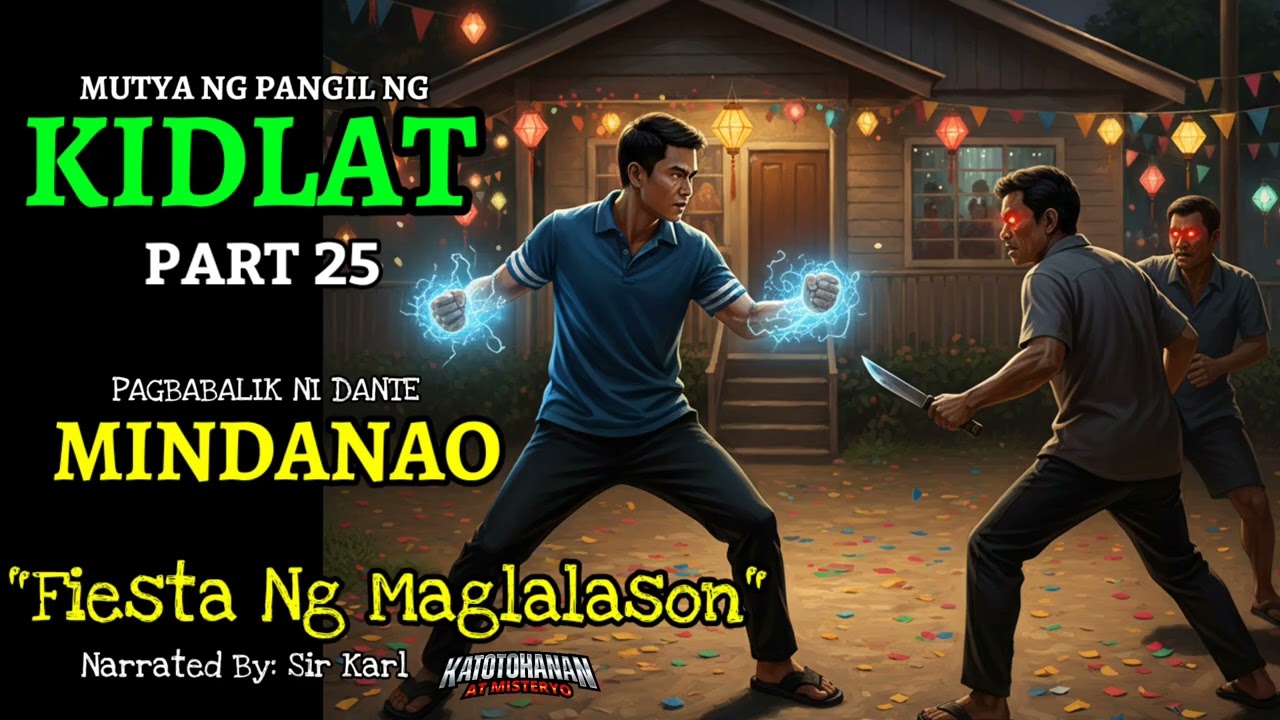 PANGIL NG KIDLAT Part 25 | PAGBABALIK SA MINDANAO | DANTE KONTRA DALAWANG MAGLALASON SA FIESTA