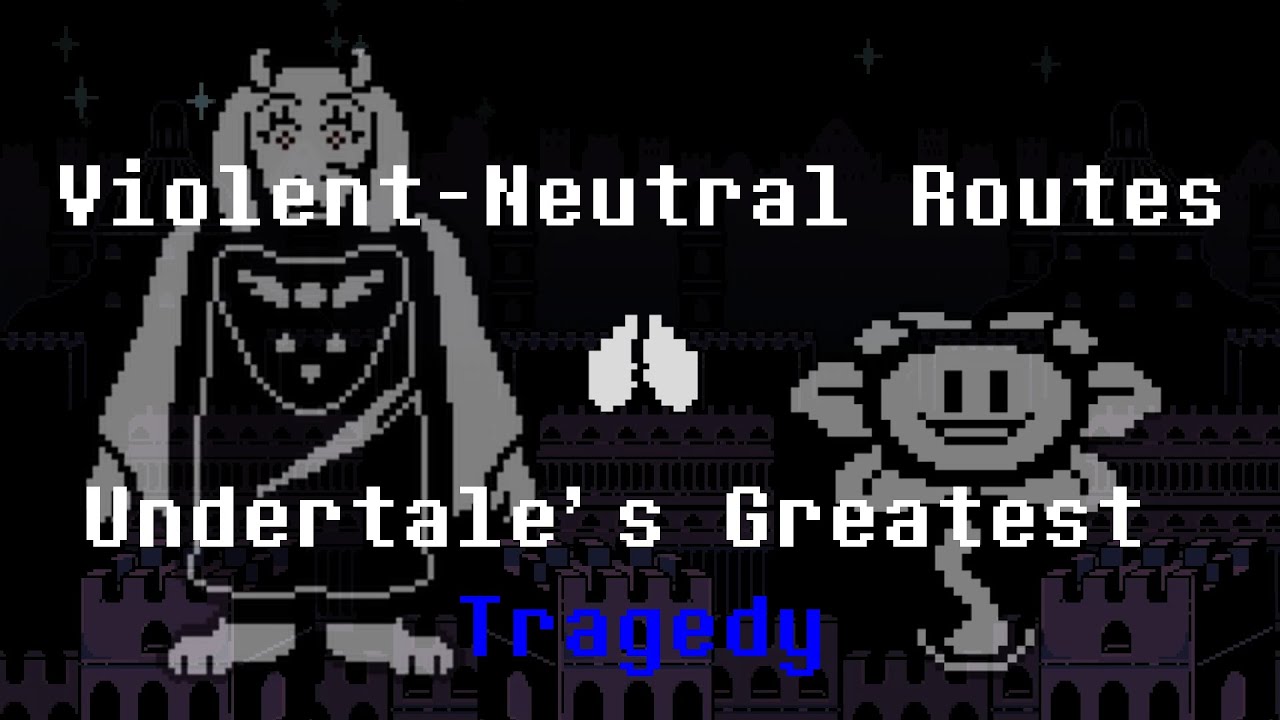 Нейтральные маршруты — величайшая трагедия Undertale | Анализ Undertale