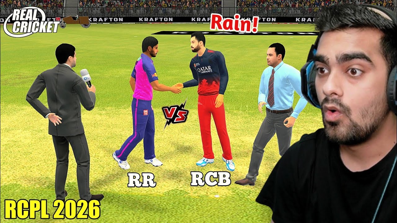 IPL Auction 2026! RCB Vs RR Thriller Real Cricket (Hardcore Mode)