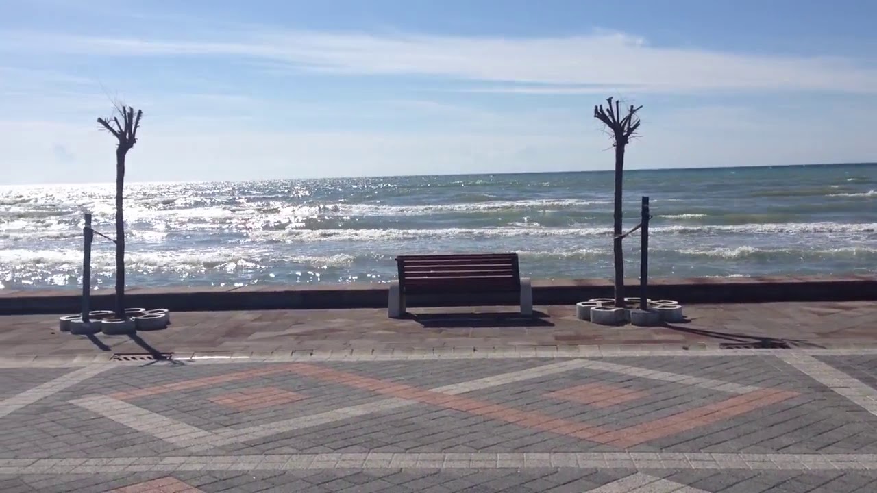 Silivri beach public beach area