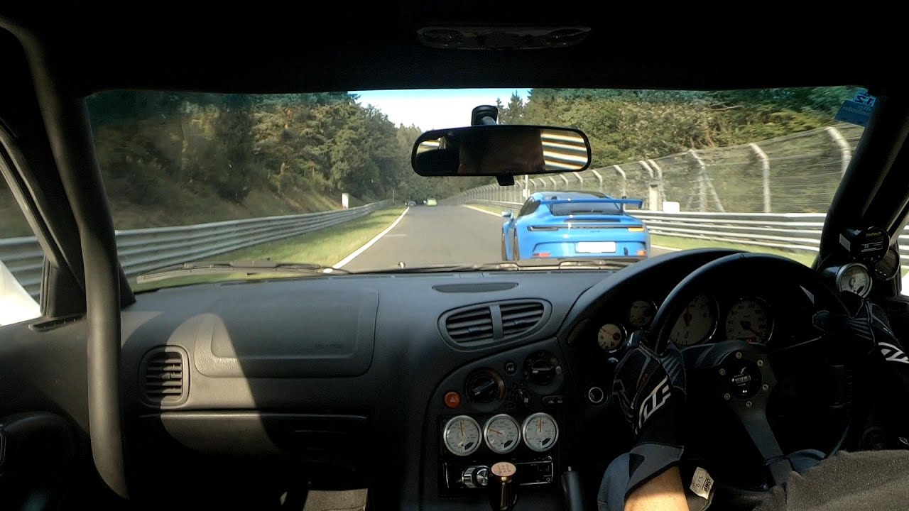 TERRORISTENFAHRTEN Nürburgring, RX-7 eating all kinds of 911´s (8:14 BTG)