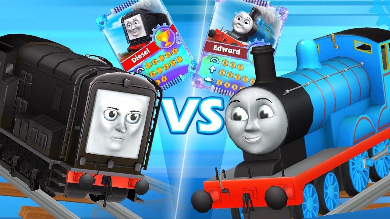 Diesel vs Edward! Thomas & Friends: Go Go Thomas!