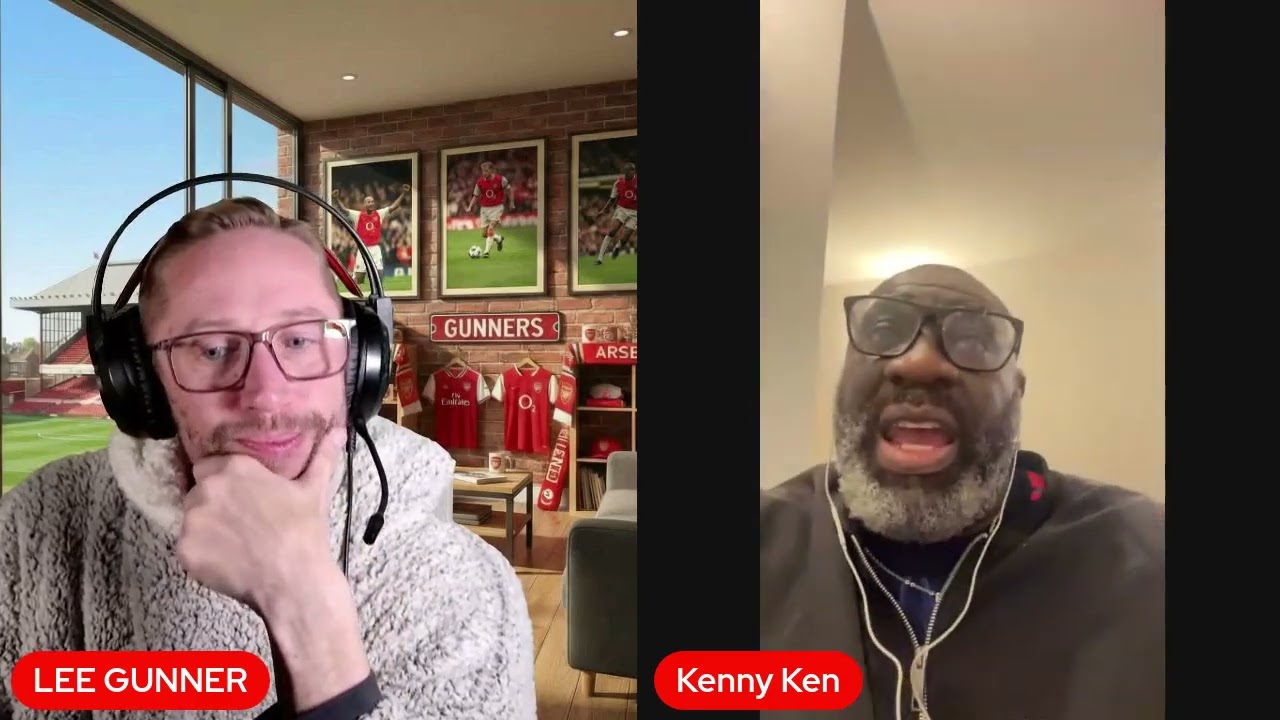 ARSENAL 2-0 LEVERKUSEN (HAPPY KENNY KEN FAN CAM) ALL EYES ON SUNDAY