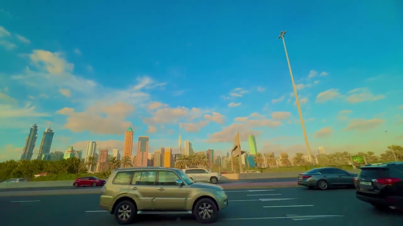 The beauty of Dubai In winter ❄️ 