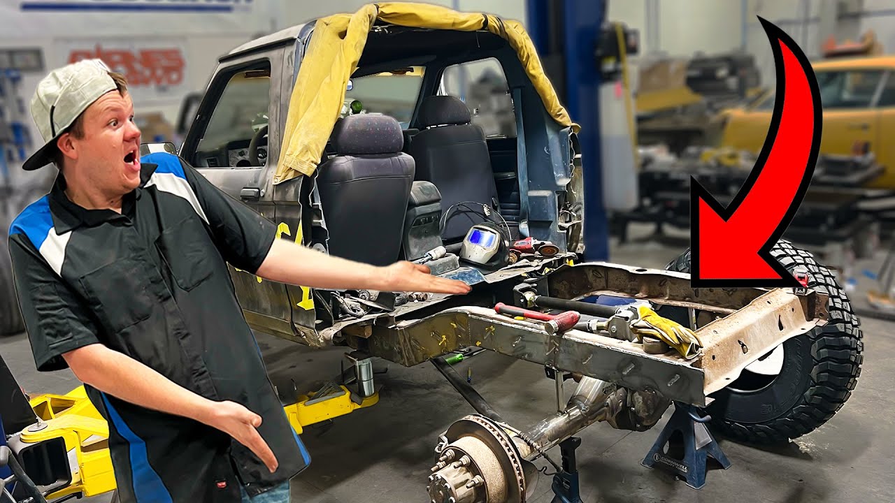The BroncStar's BACK! Installing Custom 4 Link 1-Ton Axles!