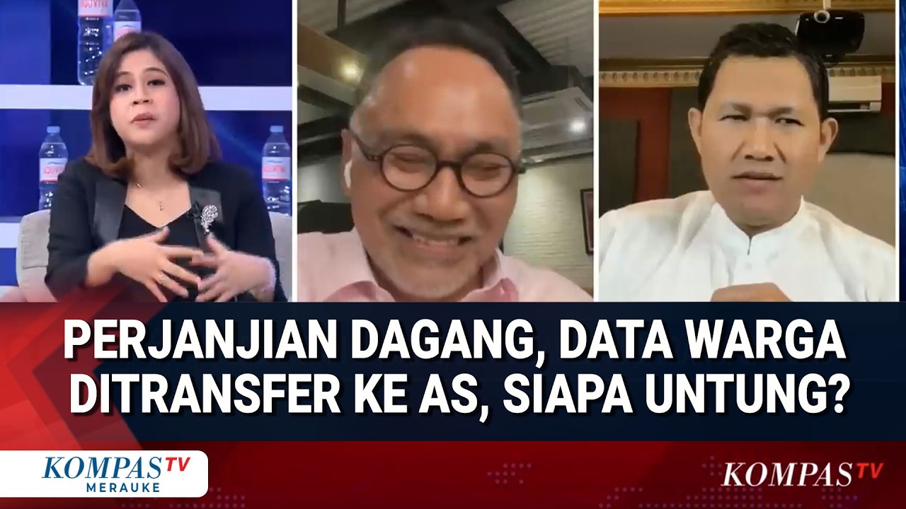 Siapa Untung ? Data Warga RI Ditransfer ke AS Usai Perjanjian Dagang, Ini Beda Stafsus & Ahli Siber