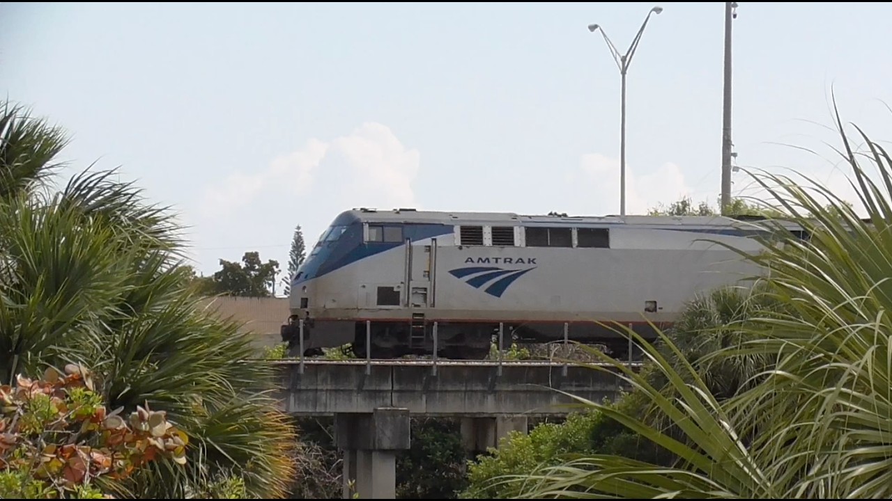 CRISP K5LA On Amtrak 23 On The Floridian, ALL 5 Railroads From Boynton To Pompano 2-13-26