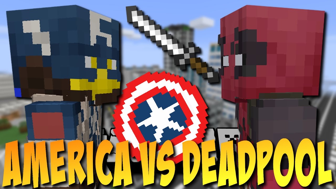 CAPTAIN AMERICA VS DEADPOOL - Minecraft Superhelden #2 [Deutsch]