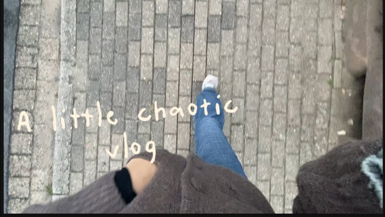 A little chaotic vlog ;     